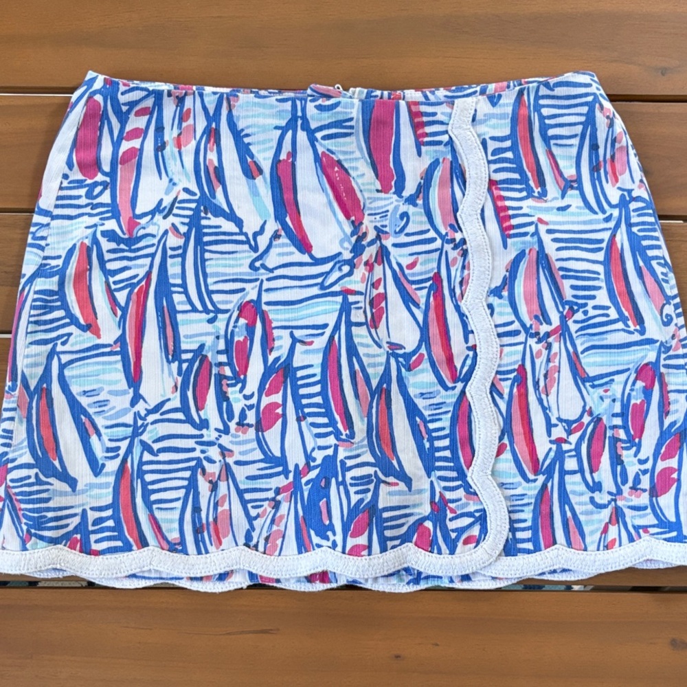 Lilly Pulitzer Sailboat Skort